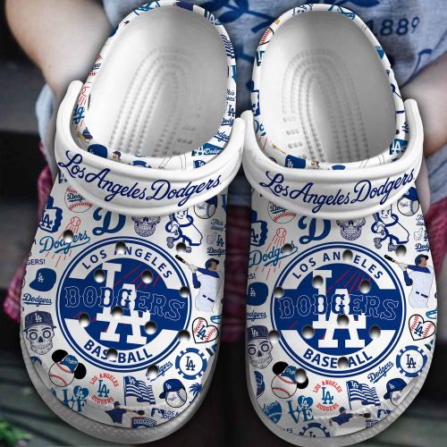 Show Your Team Spirit with Unique LA Dodgers MLB Sport Clogs