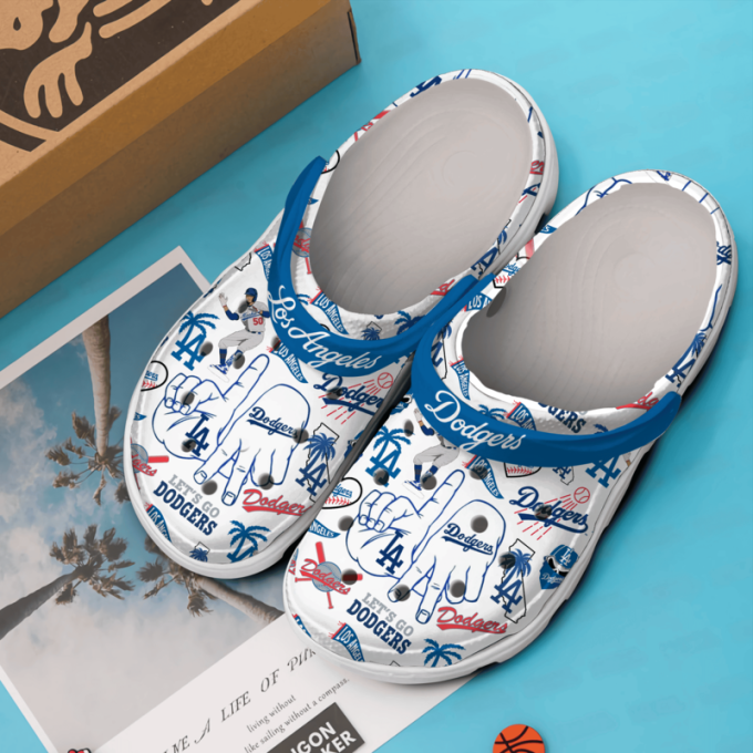 Get Game-Ready With Los Angeles Dodgers Mlb Sport Clogs – Official Team Merchandise