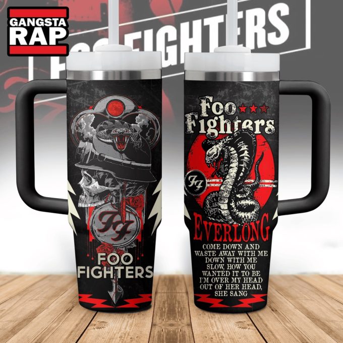 Rock To The Beat With Foo Fighters Everlong Tumbler – 40Oz