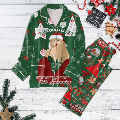 Taylor Swift Pajama Set: Stylish Button Down Gift for Fans