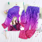 Taylor Swift Pajama Set: Stylish Button Down Gift for Fans