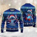 Stitch Ugly Sweater Santa Holiday Sweatshirt Disney Xmas Shirt Merry Christmas Magic Kingdom