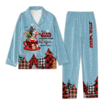 Premium Mandalorian Grogu Christmas Pajamas – Embrace the Force this Holiday Season!