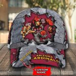 Arizona Cardinals NFL 3D Personalized Classic Cap