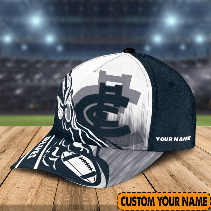 Personalized Carlton Afl Classic Cap For Fan 3