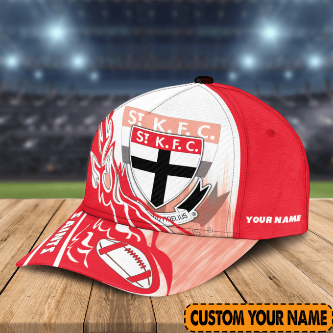 Personalized St Kilda Afl Classic Cap For Fan 2