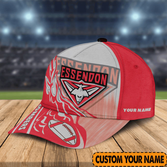 Personalized Essendon Afl Classic Cap For Fan 3