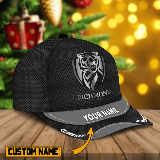 Custom Name Richmond Afl Cap For Fan 2