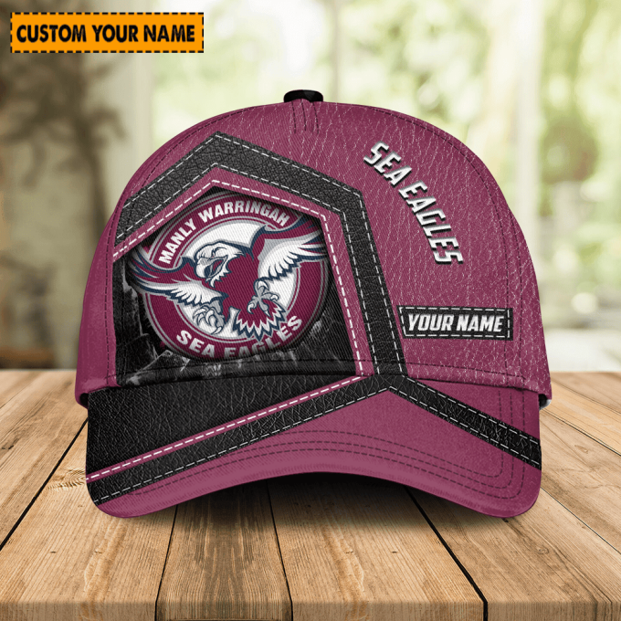 Personalized Manly-Warringah Sea Eagles Nrl Classic Cap For Fans Gift For Lover 1