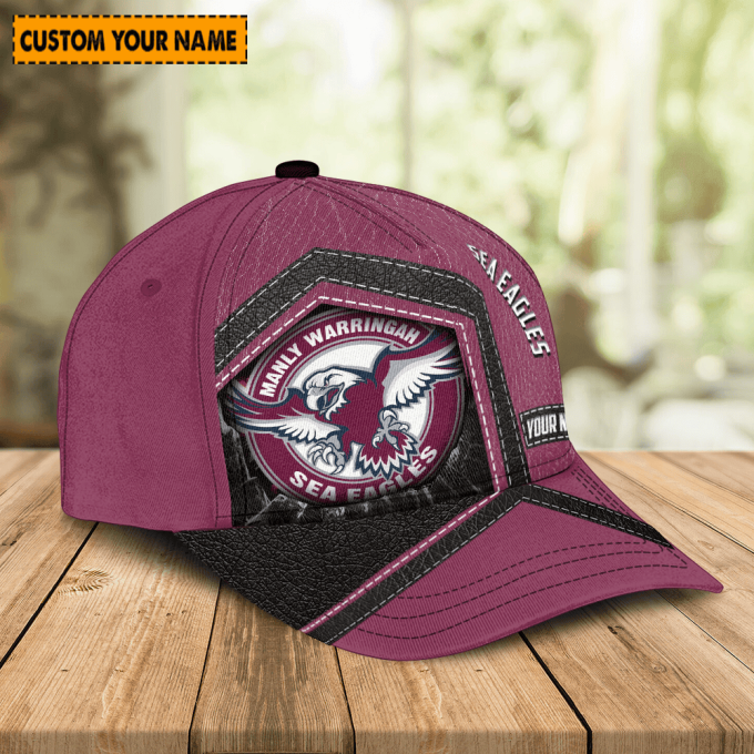 Personalized Manly-Warringah Sea Eagles Nrl Classic Cap For Fans Gift For Lover 2