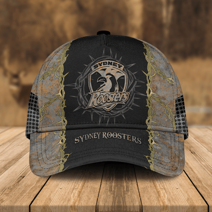 Personalized Sydney Roosters Nrl Cap For Fan 1