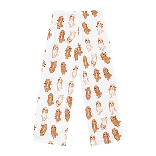 Custom Cavapoo Women s Pajama Pants – Perfect Dog Mom Gift Poochon Pajama Pant for Christmas