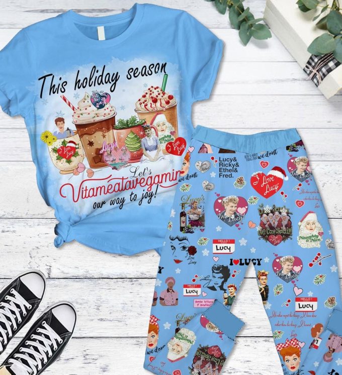 I Love Lucy Pajamas: Show Shirt Movie Holiday &Amp;Amp; Christmas Styles