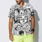 Stylish Hot Chick Anime Hawaiian Shirt – Trendy & Unique Designs