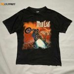 Vintage 90s Meat Loaf Band T-shirt Metallica Pushead Slayer Limited Edition 2340