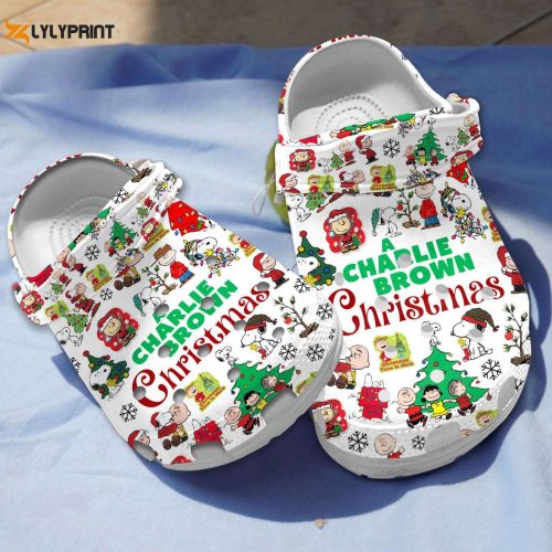 Cozy and Festive Charlie Brown Christmas Peanuts Clogs for Kids and Adults