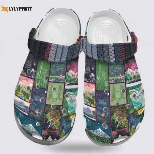 Christmas Crocs Clog Shoes: Alive Among The Tree – Give Me Space & Feel Wonderful!