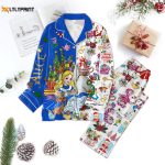 Cozy & Festive ALW Christmas Button Down Pajamas TL – Perfect for the Holidays!