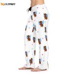 Custom Women s Dachshund Pajama Pants – Perfect Christmas Gift for Dog Moms Pet Sympathy & Loss – Angel Doxie Design