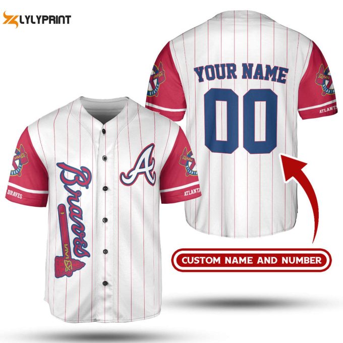 Shop Atlanta Braves Mlb Jersey Shirt – Custom Collection For Braves Baseball Fans!