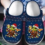 Festive Baby Yoda Christmas Lights Ugly Pattern Crocband Clogs – Perfect Holiday Shoes for Men & Women! Festive Baby Yoda Christmas Lights Ugly Pattern Crocband Clogs – Perfect Holiday Shoes for Men & Women!