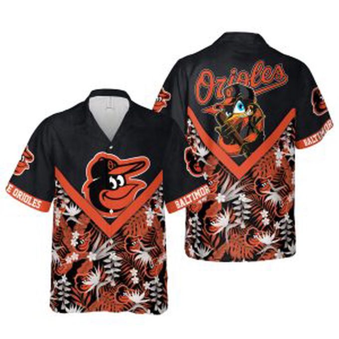 Baltimore Orioles Mlb Hawaiian Shirt: Warm Breezes Aloha Shirt &Amp; Baseball Lover Gift