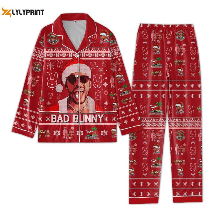 Cozy &Amp;Amp; Festive: Bbn Christmas Button Down Pajamas Hn – Stylish Comfort For The Holidays