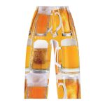 Beer Pajama Pants: Funny Gift for Dad Best Christmas Gift for Him – Matching Couples Pajamas with Beer Mug Print