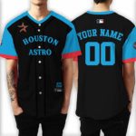 Stylish Blue Pink Gradient MLB Baseball Jersey – Team MLB Collection – Gift for Men Women