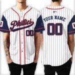 Stylish Blue Pink Gradient MLB Baseball Jersey – Team MLB Collection – Gift for Men Women