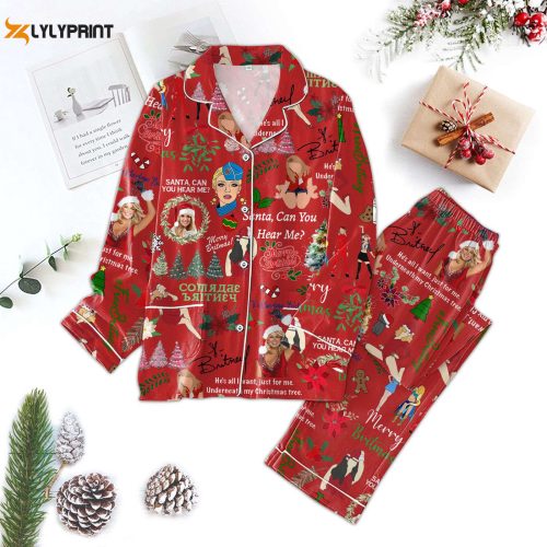 Cozy Christmas Button Down Pajamas TL – Perfect for Festive Nights!