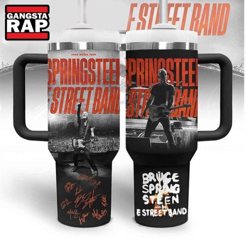 Stanley Tumbler 40oz: Bruce Springsteen Band Merch for Music Lovers