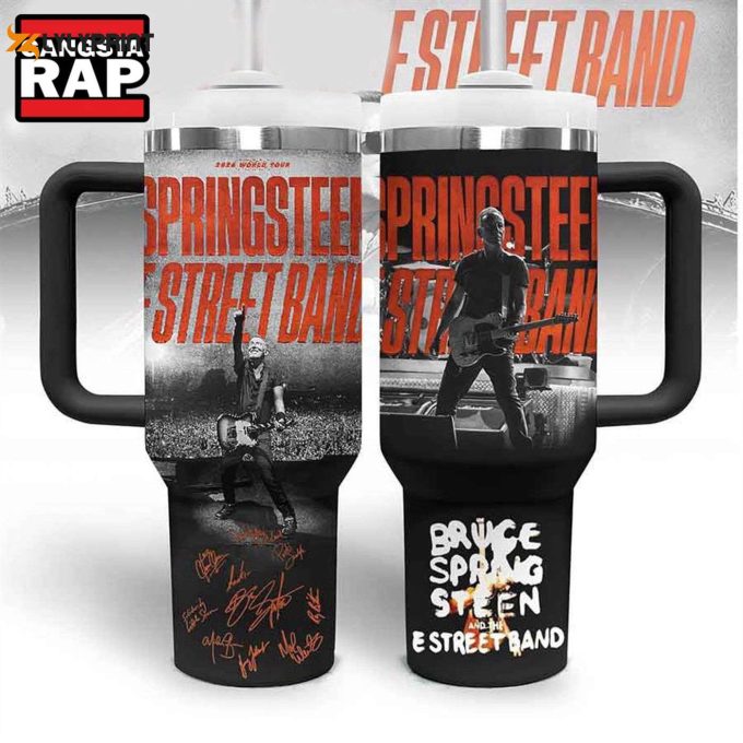 Stanley Tumbler 40Oz: Bruce Springsteen Band Merch For Music Lovers