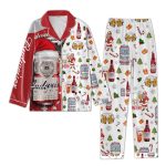 Cozy Christmas Button Down Pajamas – BWS HN: Festive Sleepwear for the Holidays