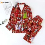 Cozy & Festive: BYC Christmas Button Down Pajamas for LA Lovers