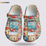 Cardinal Red Truck Christmas Gift Crocs-Shoes: Festive Clog Shoes to Always Be With You Cardinal Red Truck Christmas Gift Crocs-Shoes: Festive Clog Shoes to Always Be With You