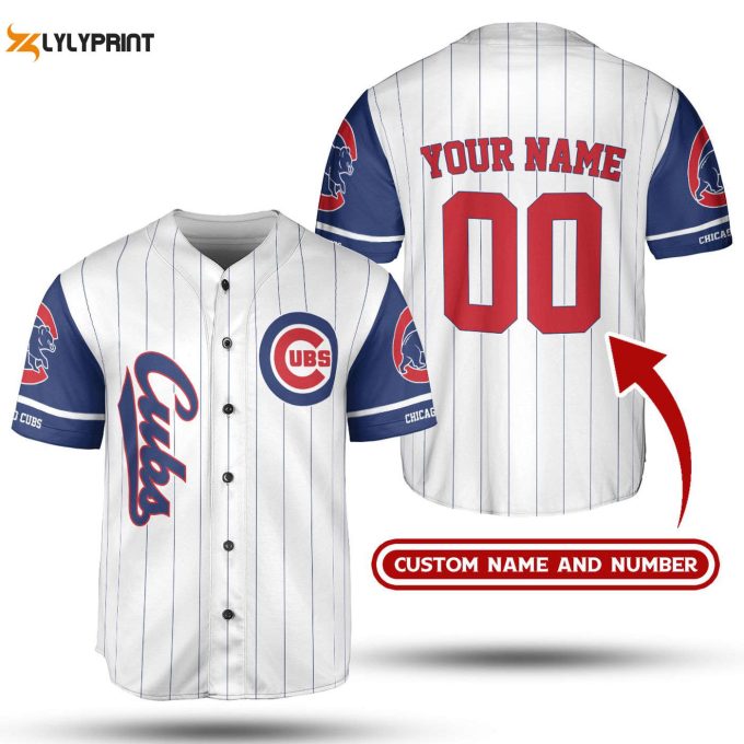 Chicago Cubs Mlb Jersey Shirt: Official Fan Collection For Baseball Enthusiasts