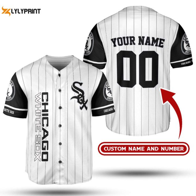 Chicago White Sox Mlb Jersey Shirt – Show Your Team Spirit With Custom Baseball Collection For True Fans