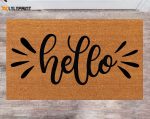 Chilasport Hello Doormats: Custom Family Name Rug for Porch Decor – Perfect Christmas Gift Monogram Closing Gift Chilasport Hello Doormats: Custom Family Name Rug for Porch Decor – Perfect Christmas Gift Monogram Closing Gift