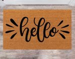 Chilasport Hello Doormats: Custom Family Name Rug for Porch Decor – Perfect Christmas Gift Monogram Closing Gift Chilasport Hello Doormats: Custom Family Name Rug for Porch Decor – Perfect Christmas Gift Monogram Closing Gift