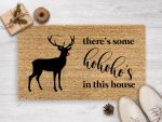 Chilasport Outdoor Mat: Funny Christmas Door Mat ft Cardi B – Ho Ho Ho s in This House! Xmas Rug