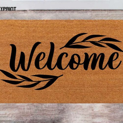 Chilasport Welcome Doormat: Customized Closing & Housewarming Gift Unique Christmas Front Doormats