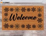 Chilasport Welcome Doormats: Perfect Pet Lover Christmas & New Year Gift – Personalized Family Name Rug