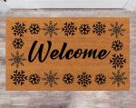 Chilasport Welcome Doormats: Perfect Pet Lover Christmas & New Year Gift – Personalized Family Name Rug