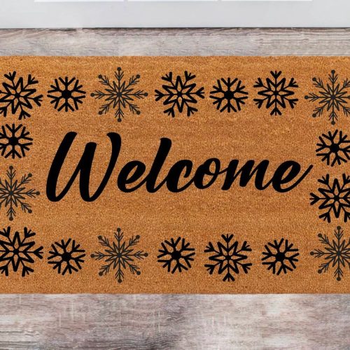 Chilasport Welcome Doormats: Perfect Pet Lover Christmas & New Year Gift – Personalized Family Name Rug