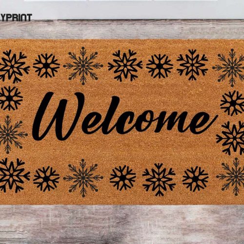 Chilasport Welcome Doormats: Perfect Pet Lover Christmas & New Year Gift - Personalized Family Name Rug