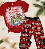 Magical Chip and Dale Christmas Pajamas – Disney Xmas TShirt Pants Set Perfect Magic Kingdom Gift