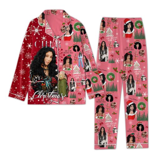 Get Festive with CHR Christmas Button Down Pajamas – LA s Coziest Holiday Attire!