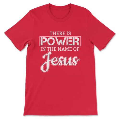 Powerful Christian T-shirt: Embrace the Name of Jesus!