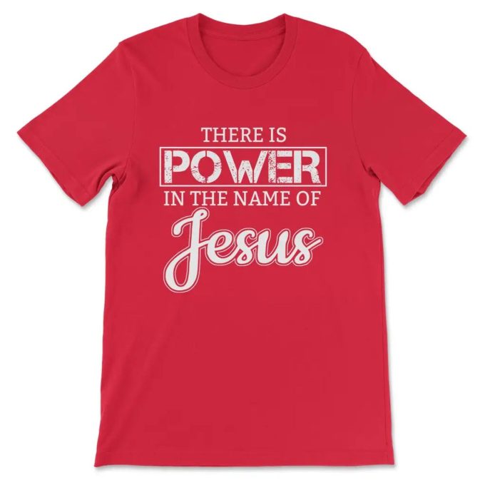 Powerful Christian T-Shirt: Embrace The Name Of Jesus!